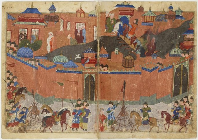  محاصره بغدا توسط لشکریانهلاگو خان مغول